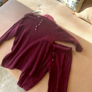 Matching pajama set from Free People